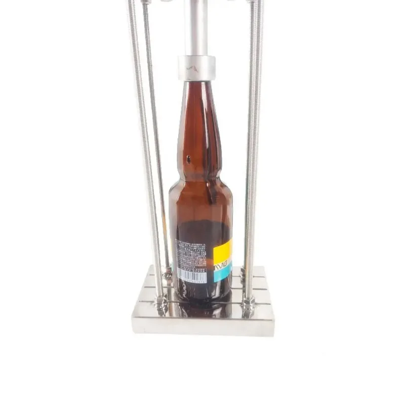 Crown Cap Pneumatic Capping Machine Semi-automatic Wine Bottle Glass Cap Capping Machine Homemade Beer Bottle Capper