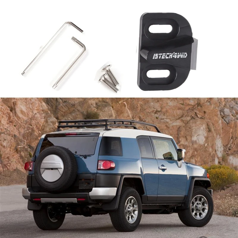 Car Modification Tailgate Protection Limiting Stopper Solve Abnormal Noise Door Lock Buckle For Toyota FJ Cruiser 06-21