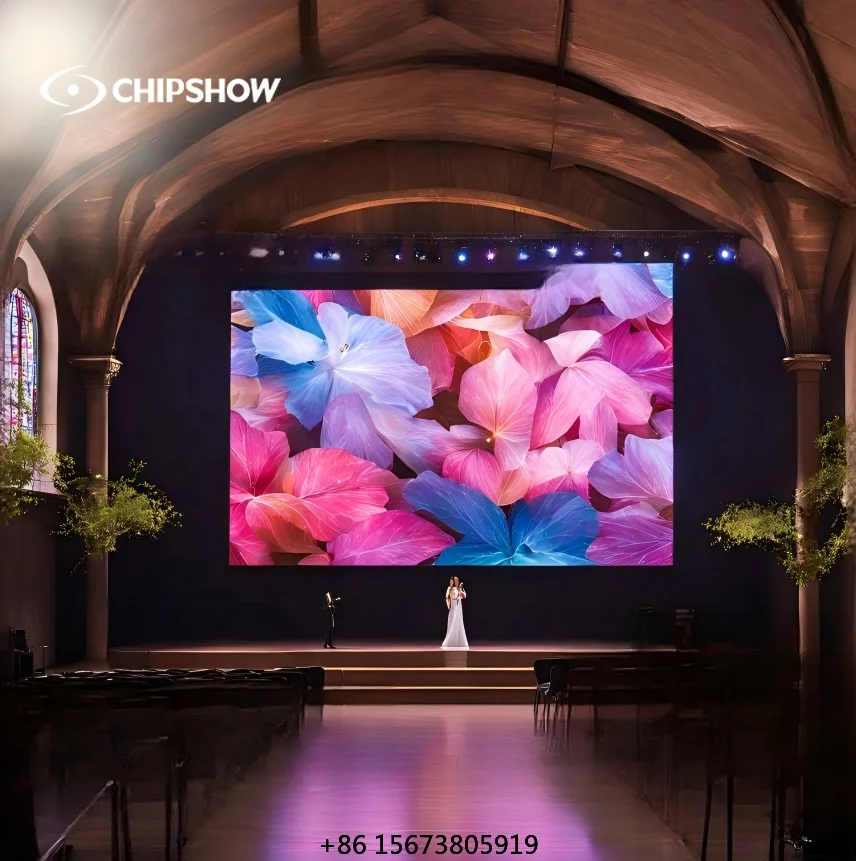 

Stock in US Warehouse P1.86 Fixed Full Color LED Wall Panel Church LED Video Wall Indoor LED Screen