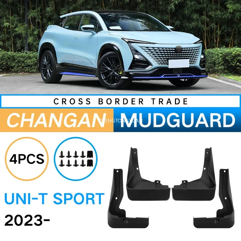

Mudflaps Mud Flaps Splash Guards Mudguards Front Rear Fender Protector For Changan UNI-T Sport 2023-2024 Mudflaps Splash Guards