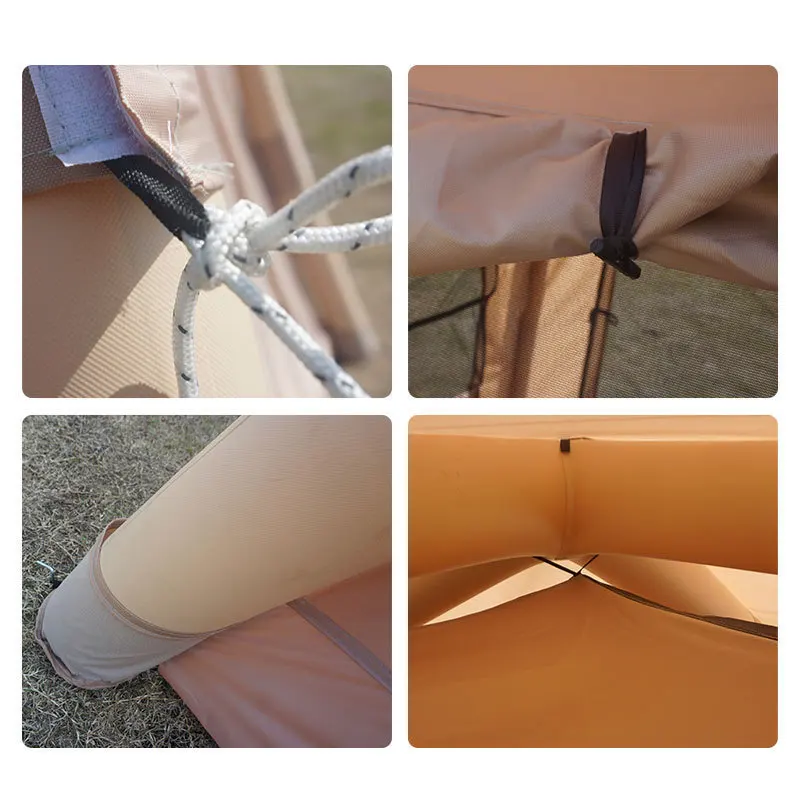 Quick open inflatable tent picnic self-driving portable sunscreen waterproof field air column tent camping free tent