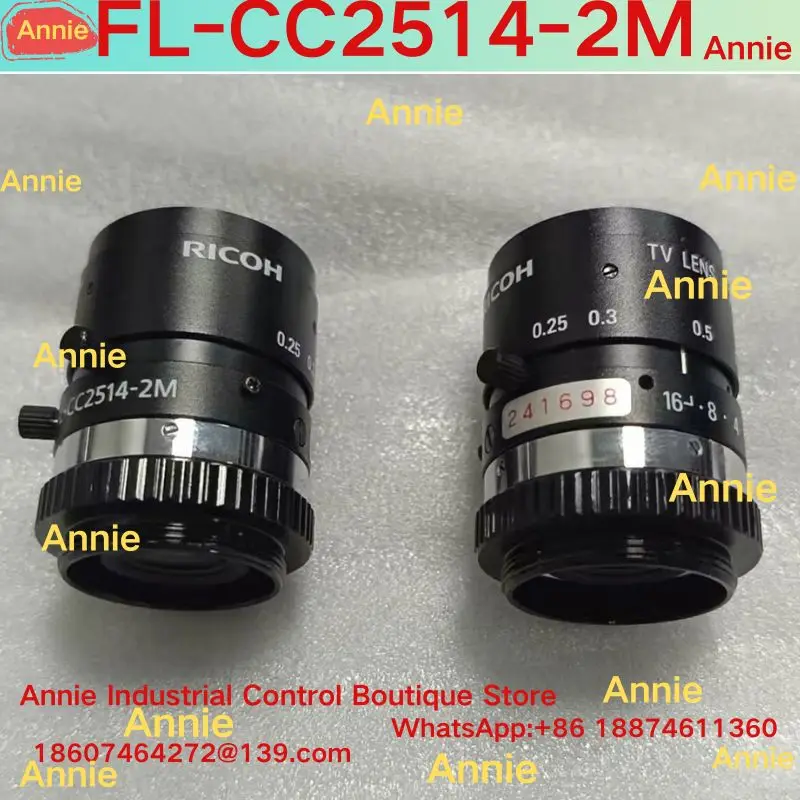 Tes bekas pakai OK Lensa Ricoh FL-CC2514-2M