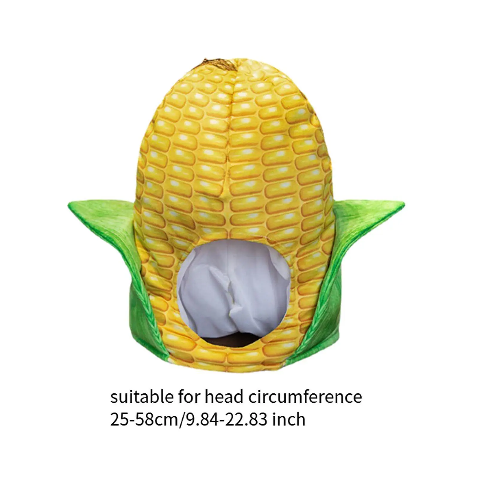 Corn Headgear Headwear Headdress Fancy Dress Cute Cosplay Role Play Costume Hat