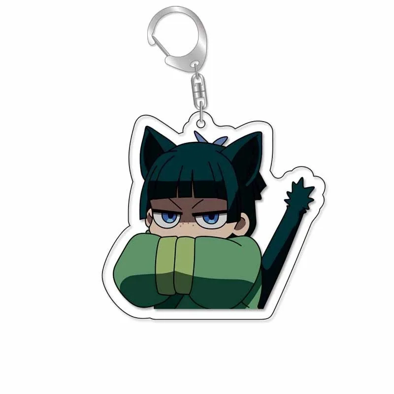 Mao Mao Popular Anime 2D Peripheral Transparent Acrylic Keychain Backpack Pendant Comic Exhibition Gifts Keychain Collection