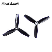 2pair 5 colors Gemfan 5055 5.0x5.5 FPV PC 3 propeller Prop Blade CW CCW shaft through the machine more special motor 2205-2306