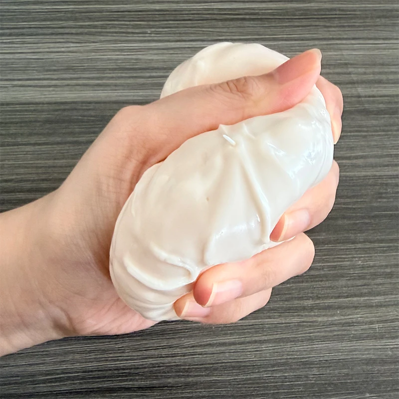 Creme-Roll-Squishy-Spielzeug zur Stresslinderung, kein Rückprall, Quetschspielzeug, formbarer Entspannungsball, Fidget-Spielzeug, Urlaubsgeschenke für Erwachsene – Detail 3