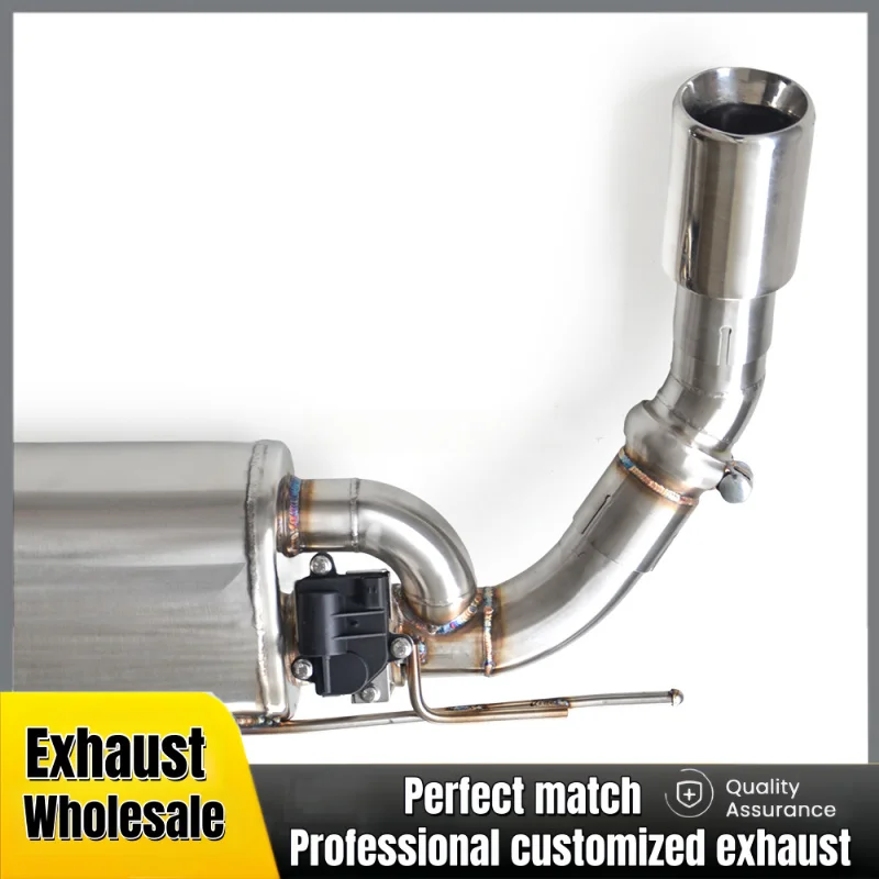 

Выхлопная система с умным клапаном для BMW 330i 340i F30 2.0t 2013-2018, высокопроизводительная, с клапаном на концевой секции.