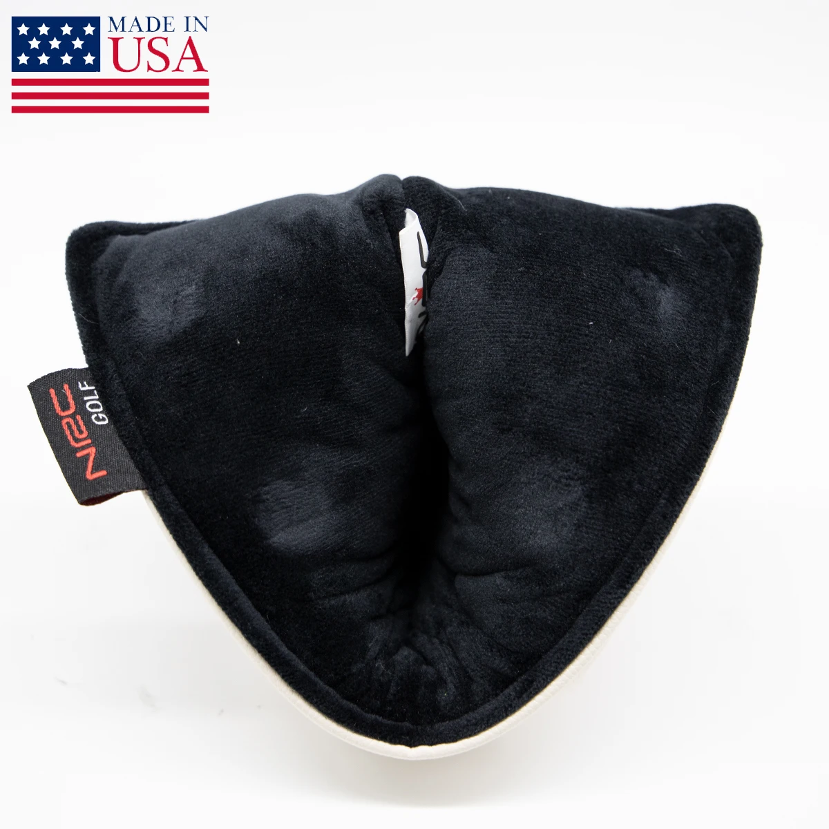 غطاء مضرب شفرة الجولف لطيف القط نادي الغولف يغطي الرأس لمضرب الجلود شفرة مضرب غطاء الرأس مع إغلاق المغناطيسي