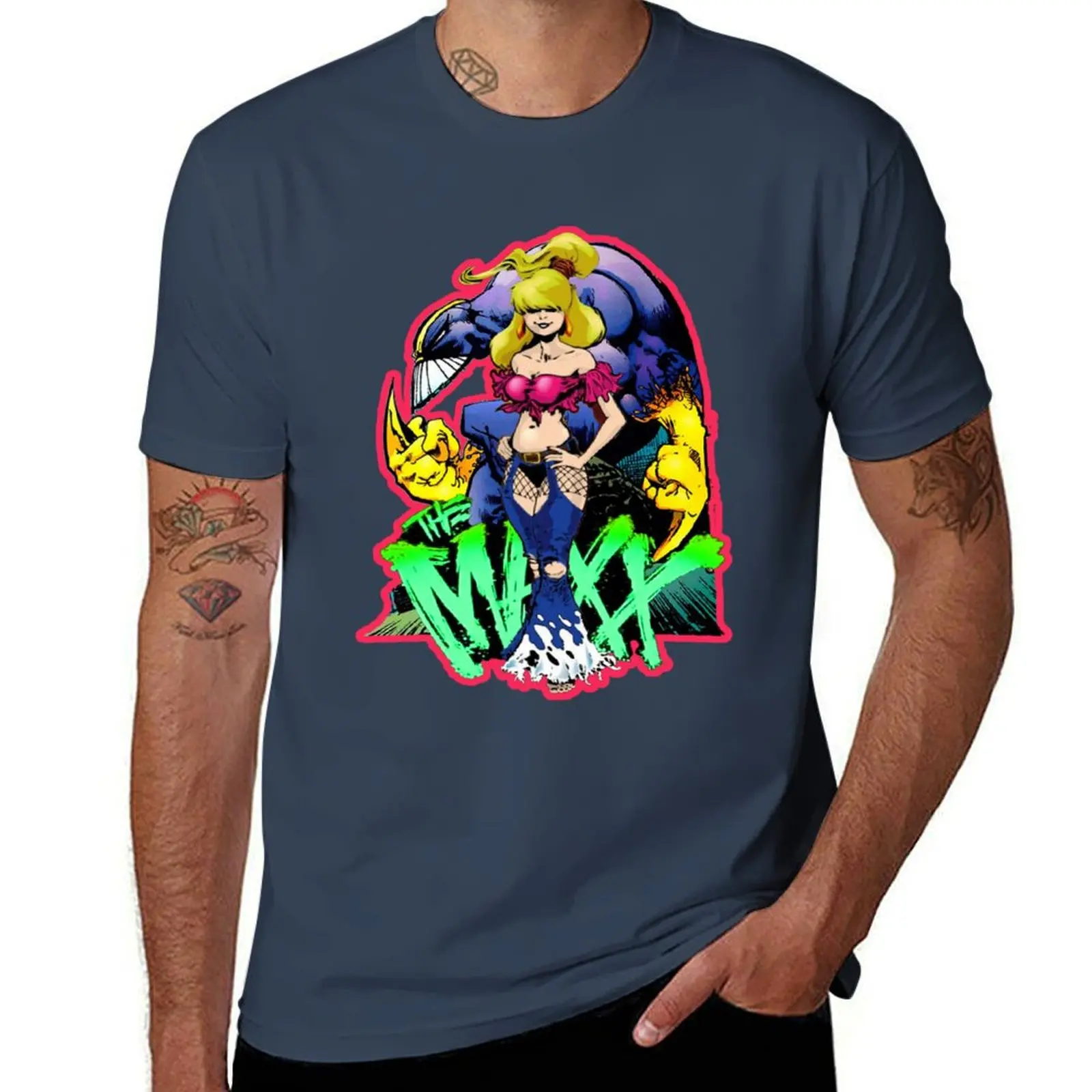 

Maxx the T-Shirt Basic Lightweight Short Sleeve Tee