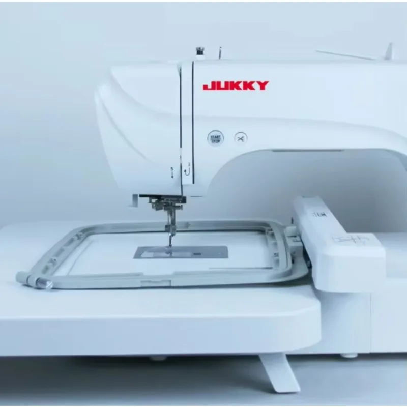 شاشة ملونة كبيرة ES6 مع كمبيوتر أكثر من 300 أنواع من ماكينة الخياطة والتطريز بقوة 55 وات #5