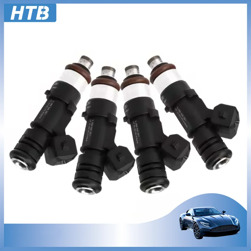 

HTB 4pcs 0280158207 Fuel Injector FIT FOR Ford Focus Fiesta C-max ECOSPORT EDGE MONDEO 1997-2021 8A6G-9F593-AA