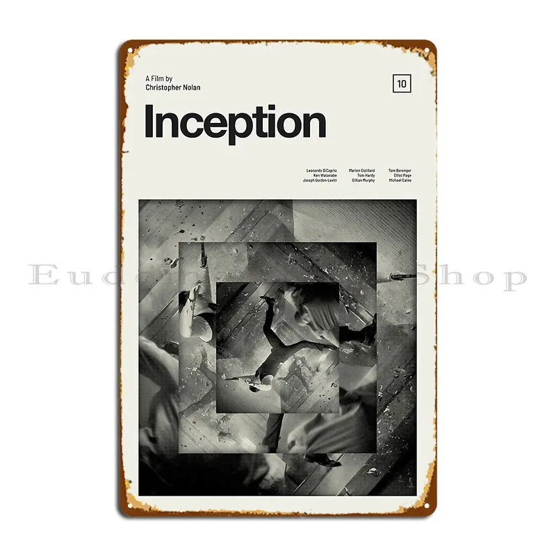 بداية لوحة معدنية للحفلات جدار حانة اللوحة جدار ديكور طباعة تين تسجيل ملصق