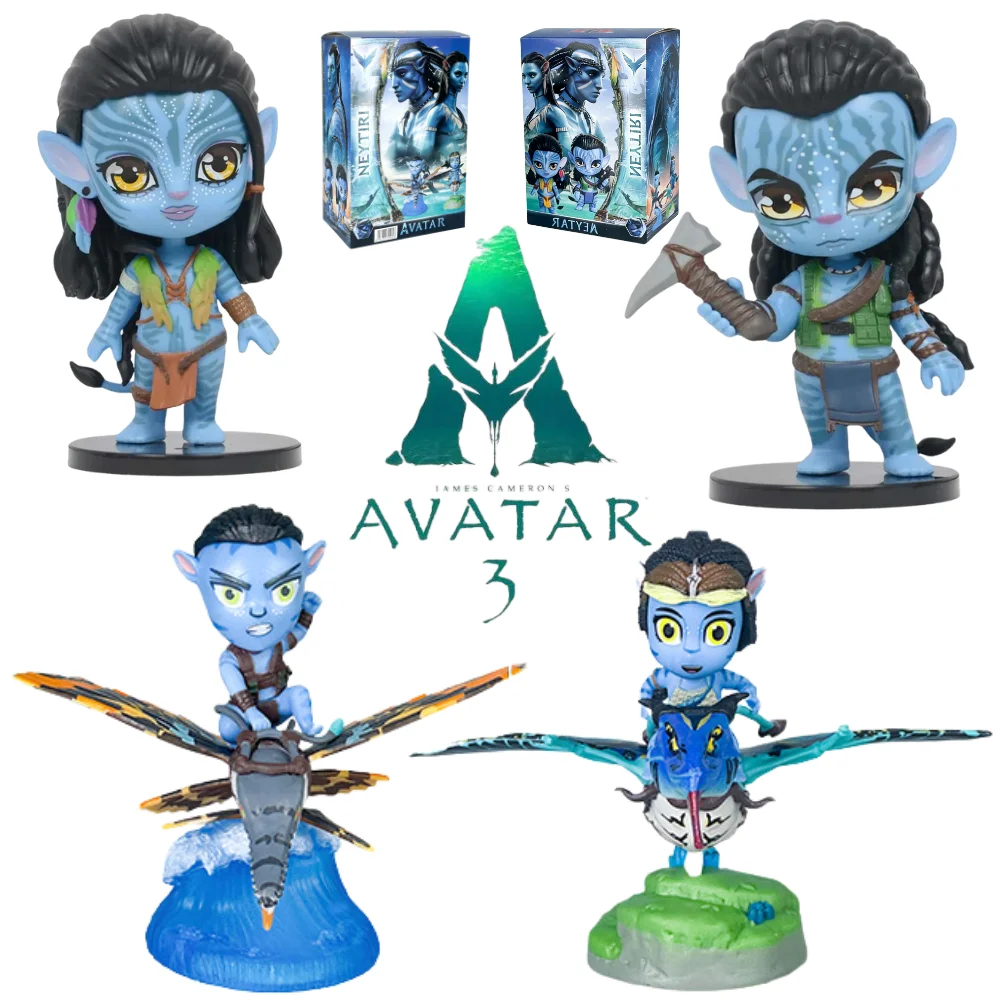 Figuras de Disney Avatar 3: Fire and Ash, Jake Sully, Neytiri, Ikaran, Pterosaurio, modelo de juguete para niños, regalo de cumpleaños y Año Nuevo