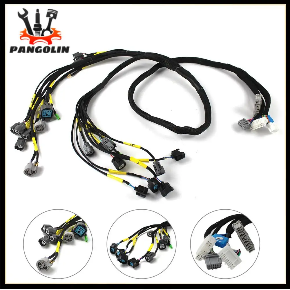 

Engine Harness CNCH-OBD2-1 For Honda Civic Integra B16 B18 D16 OBD2 Budget D & B-series Engine Harness Accessories