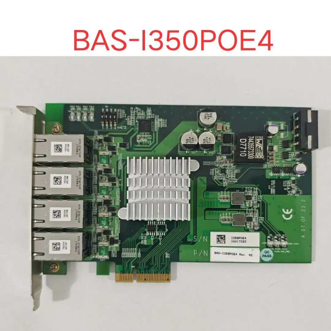 used  BAS-I350POE4 Rev. A2 Industrial Camera Capture Card test OK Fast shipping