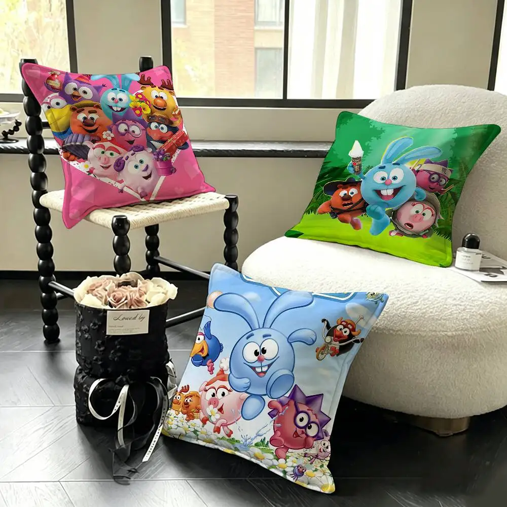 KkikoRikis Animation Film Various Sizes Square Pillow Case For Car Home Bedchamber Decor