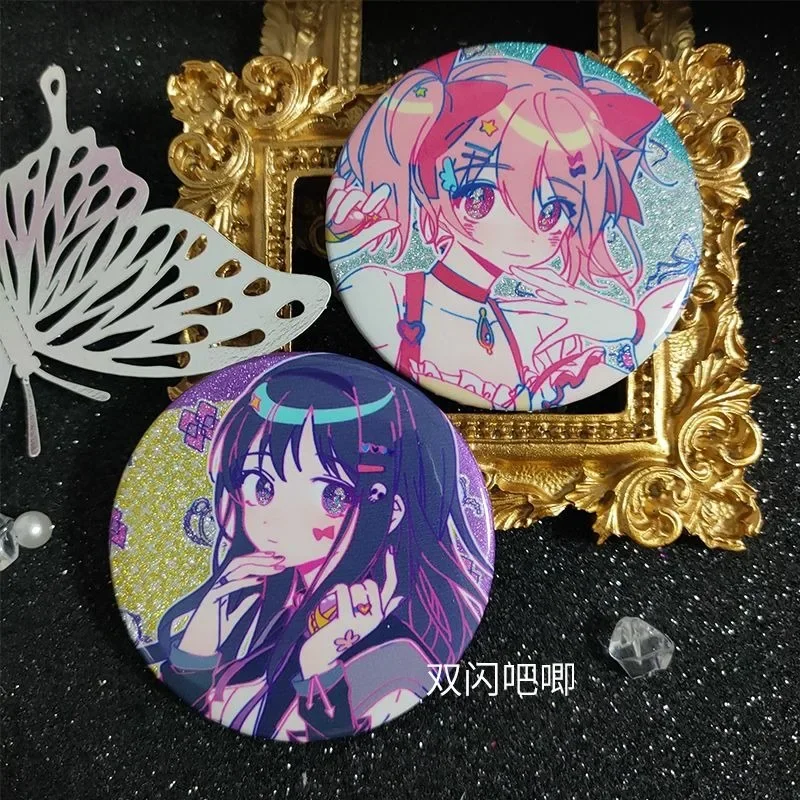 Akemi Homura Women Brooch Badges Enamel Pins Initial Fashion Pendant Wedding Couples Puella Magi Madoka Magica Metal Broches