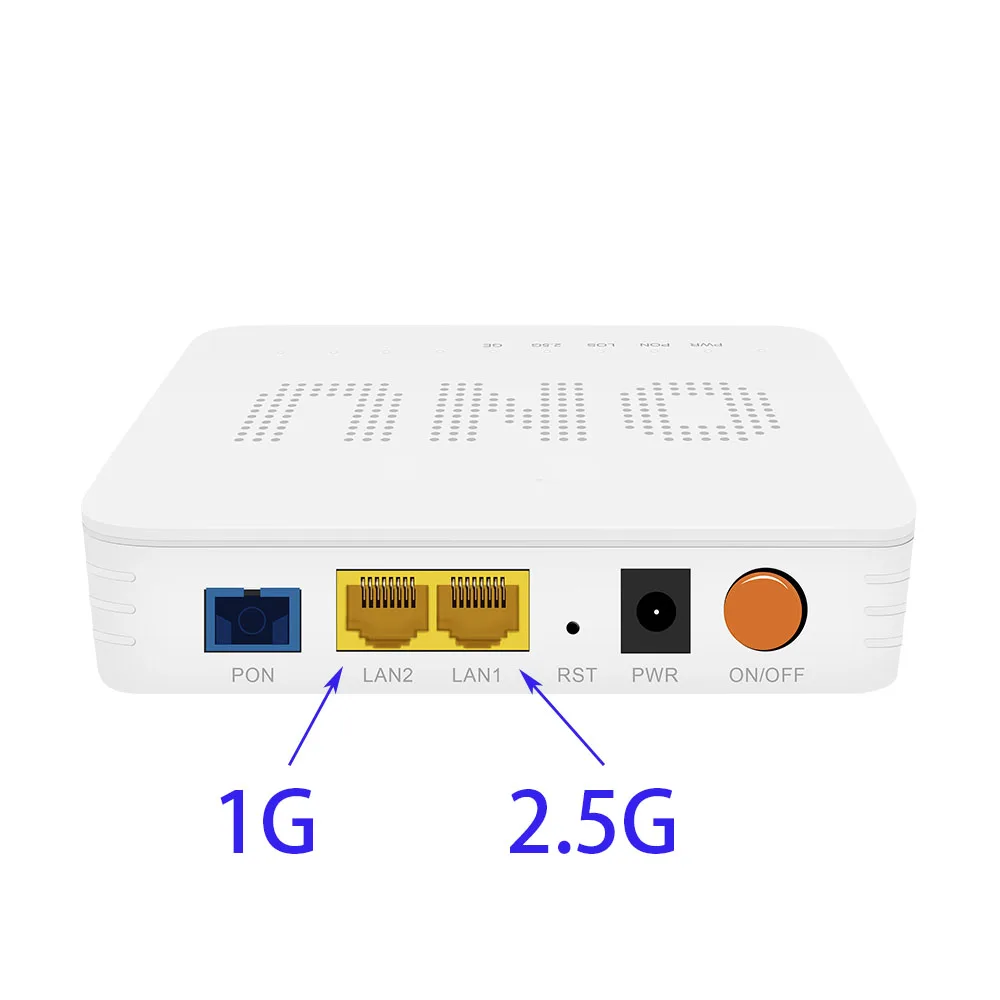 HSGQ 2.5G xpon onu,  compatible with EPON and GPON,  in stock for sale