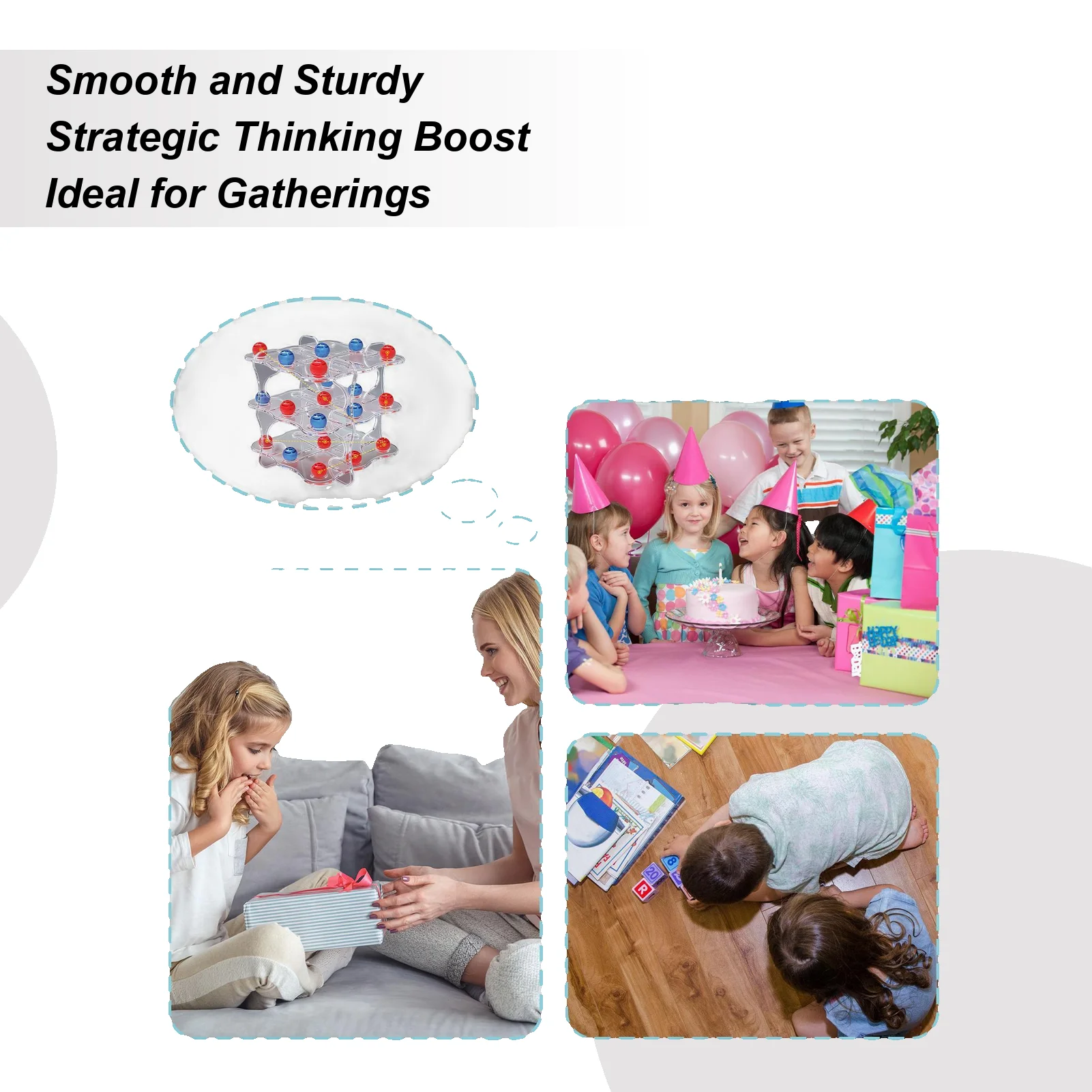 Two Player Board Games Tabletop Interactive Toys 3D Board Games For Over 4 Years Old Boy Girl Adult Youth Friend Student Elderly