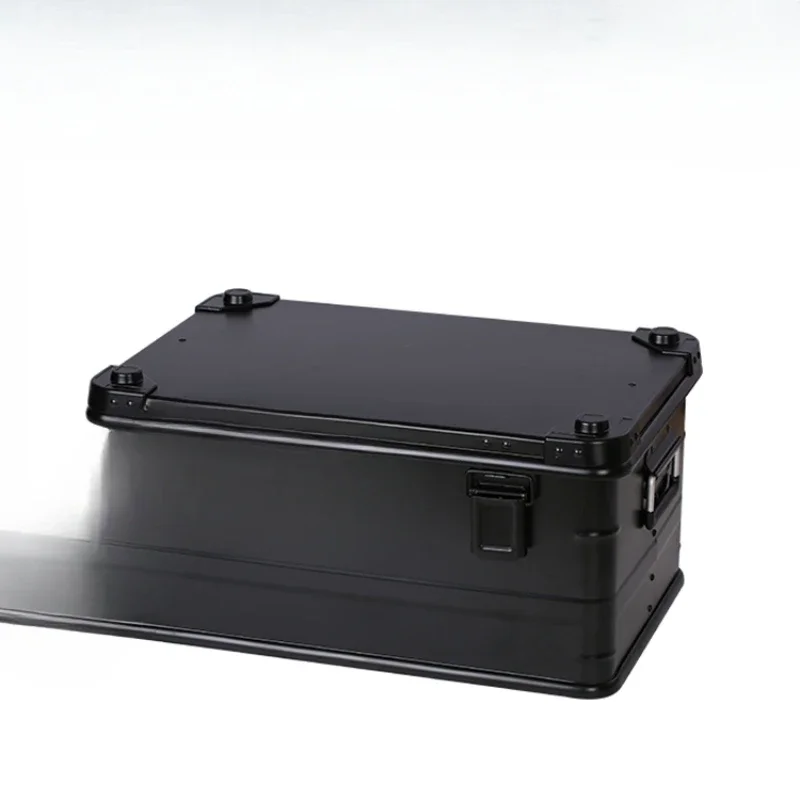 Black matte outdoor storage box large capacity