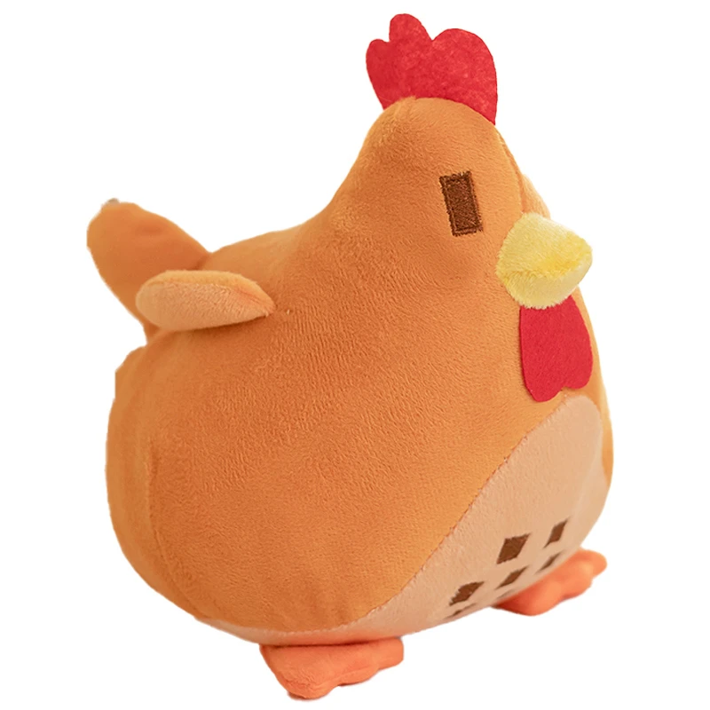Stardew Valley Huhn-Kissen, Plüsch, 20 cm, weiches Stofftier, Spielzeug, Cartoon-Figur, ideal für Kindergeburtstag, Raumdekoration