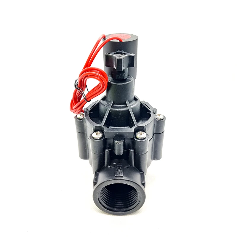 Irrigation Solenoid Valve Sprinkler Nylon Valve With flow rate adjustment knob 220/110/24/12V For gardens lawn, agriculture