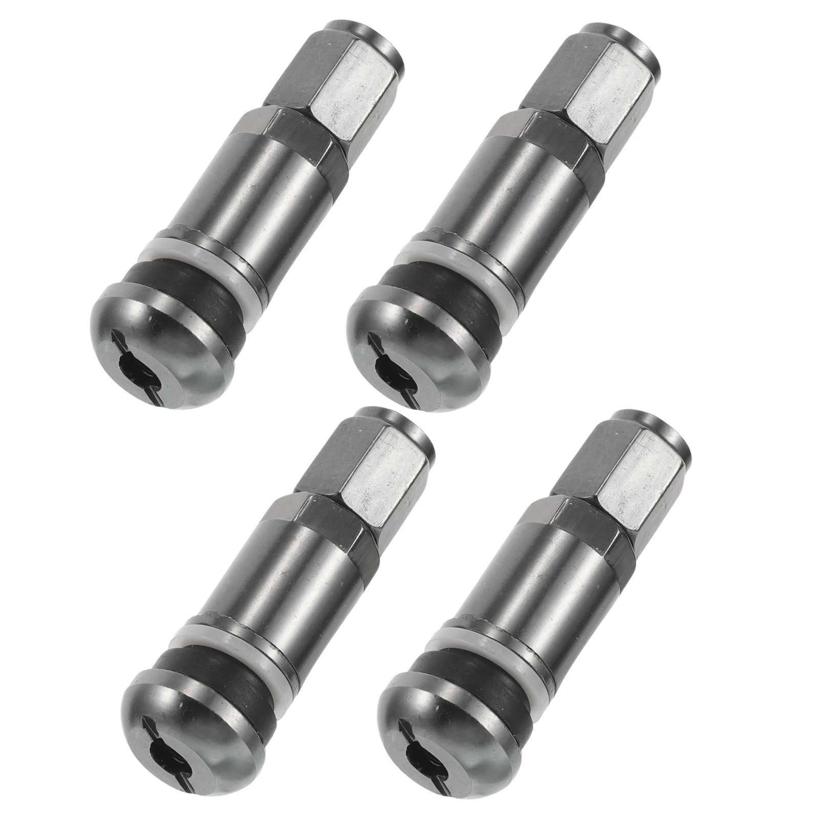 

4Pcs Tire Valve Stems Aluminum Alloy Car Motorcycle Tubeless Lightweight Durable HighSealing Performance ExtendedLifespan