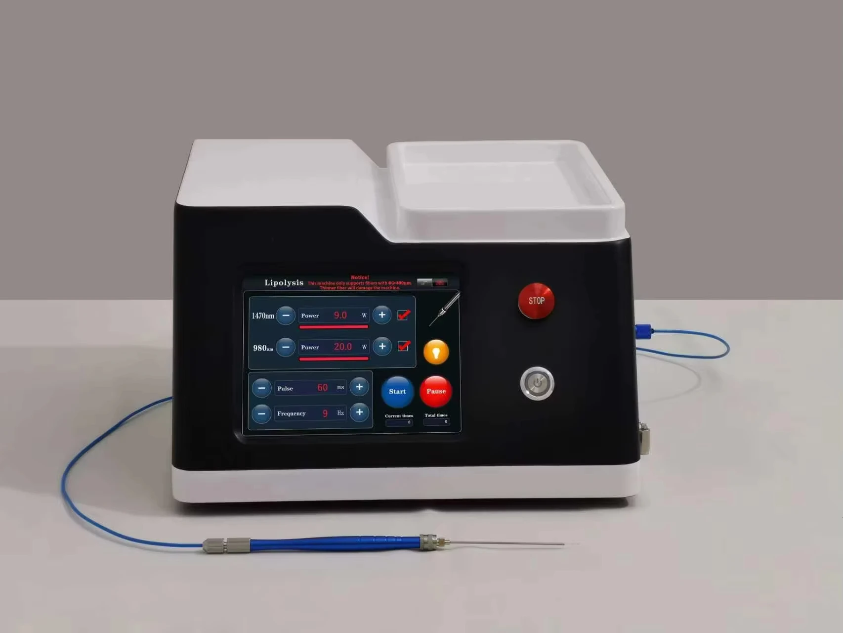 1470 нм 980 нм Faserdiodenlaser-Lipolyse