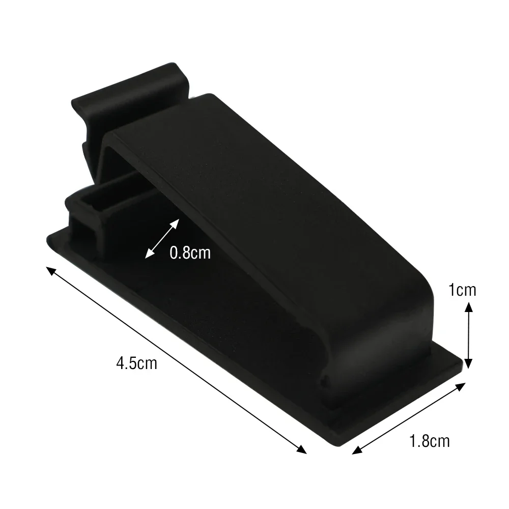 Braçadeira de fio autoadesiva, clipes de cabo, organizador, carro, casa, escritório, gerenciamento de cabo de fio, dados, cabo usb, enrolador de bobina