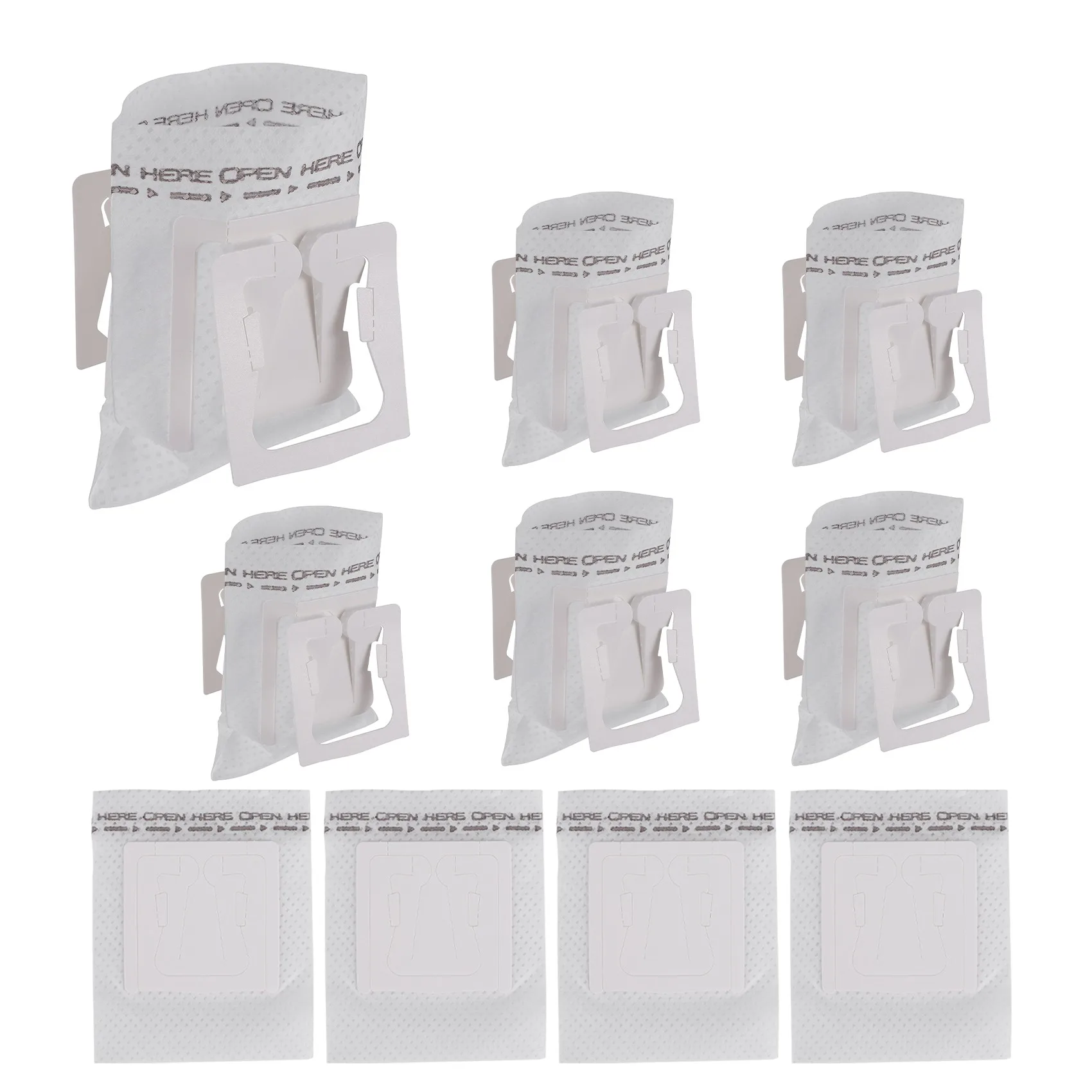 ABBO-50Pcs / Pack Drip Coffee Filter Bag Portable Hanging Ear Style Coffee Filters Paper Home Office Travel Brew Coffee and Tea