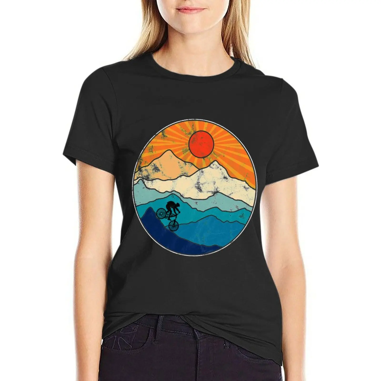 

Mtb T-Shirt summer clothes shirts graphic tees cute t-shirts for Women