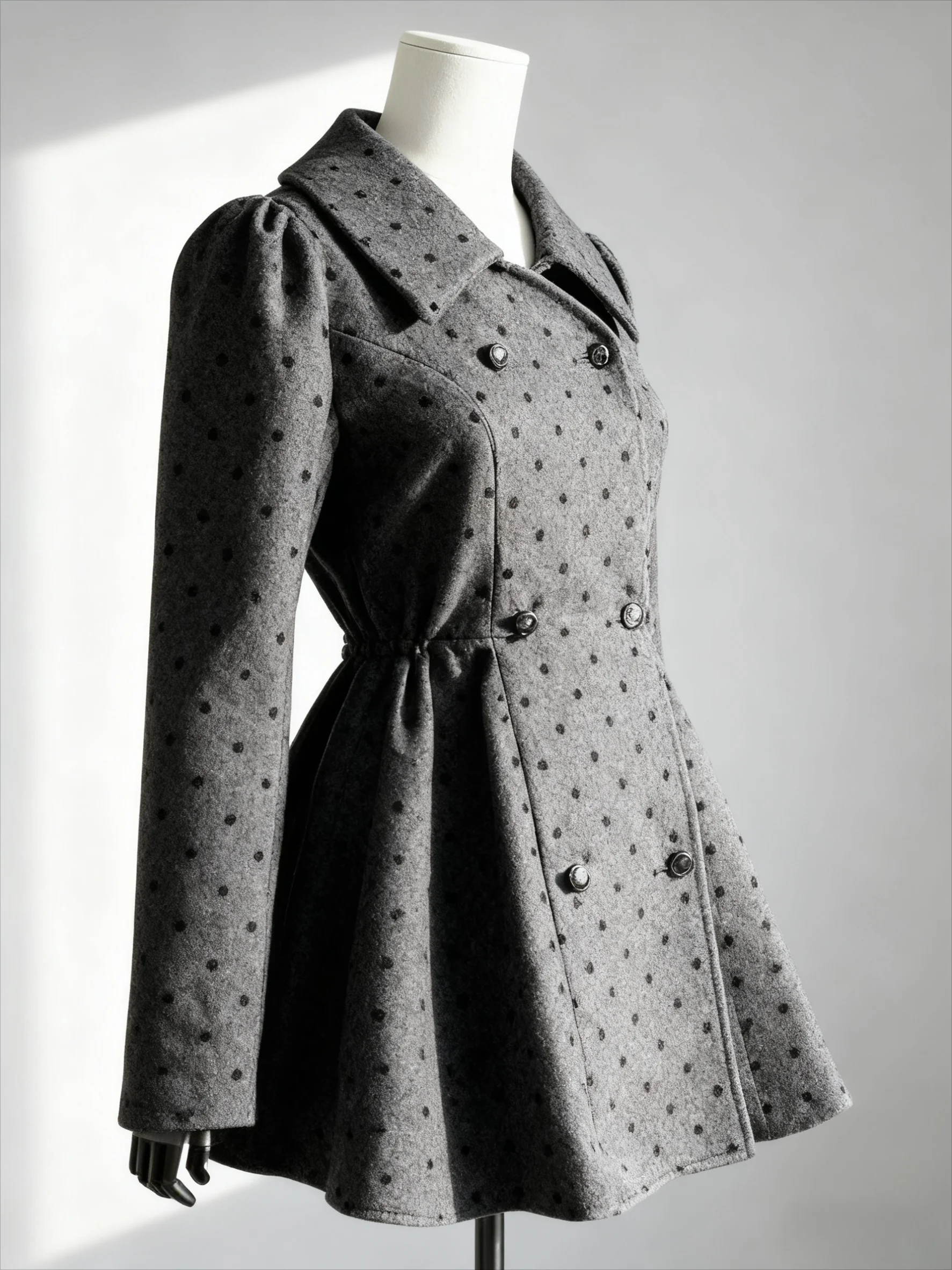 

Vintage Elegant Women Clothing Casual Bodycon Polka Dot Mini A-line Slim Dress 2025 Evening Party Subculture 2025 New Winter