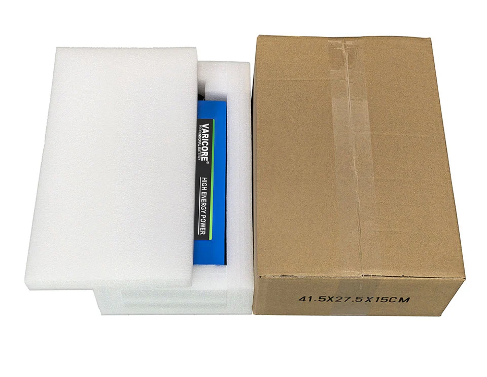 VariCore 48V 35Ah 13s7p 21700 بطارية ليثيوم حزمة 54.6v 1200w 1440w المدمج في BMS 30A للمعدات الكهربائية جزازة العشب