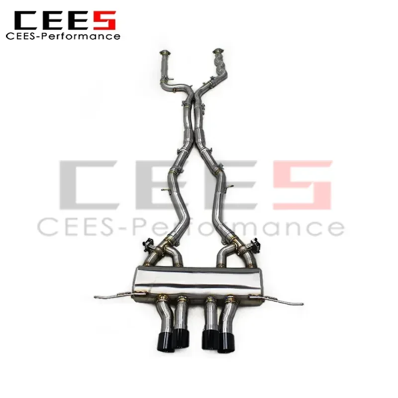 عادم CEes Catback لسيارة BMW M3/M4 G80/G82 3.0T 2019-2025 كاتم صوت الهروب Valvetronic نظام عادم رياضي صمام للسيارة
