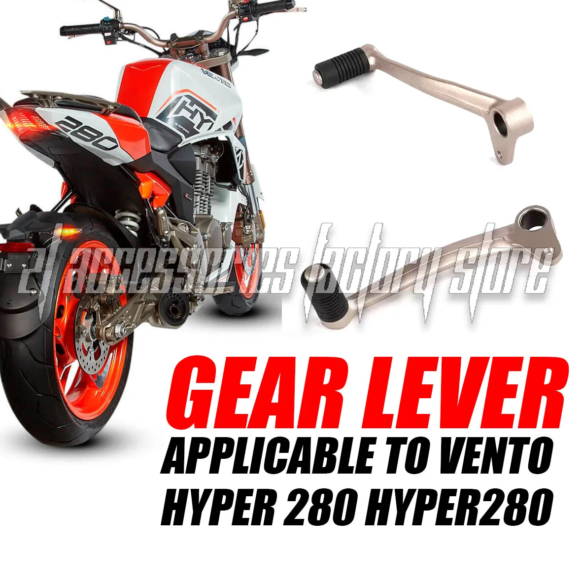 

Подходит для Vento Hyper 280 Hyper 280 Hyper 280Hyper, модифицированная ножная педаль, рычаг переключения передач, рычаг переключения передач, рычаг педали