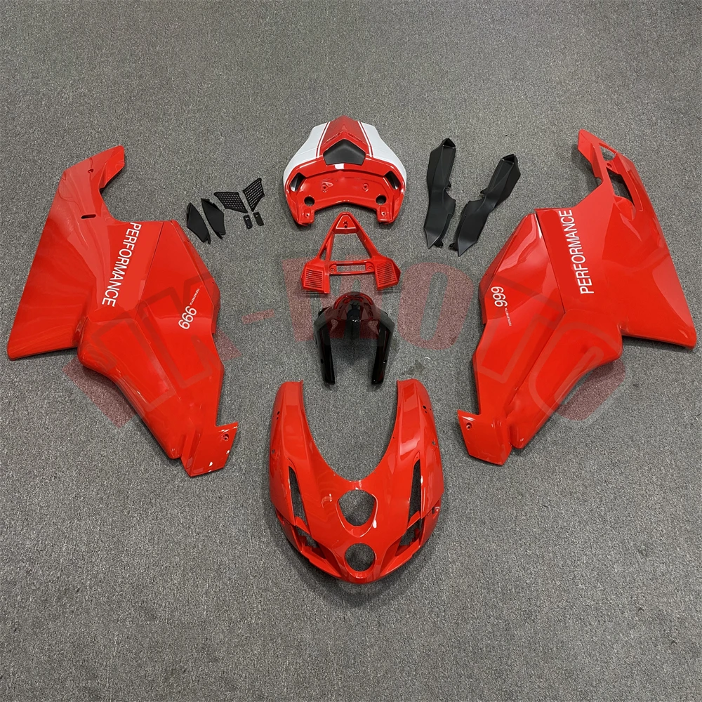 Motorcycle Fairing Kit Fit For 749 749S 999 999S 2003 2004 Single Seat Bodywork Set High Quality Abs Injection Red White Black