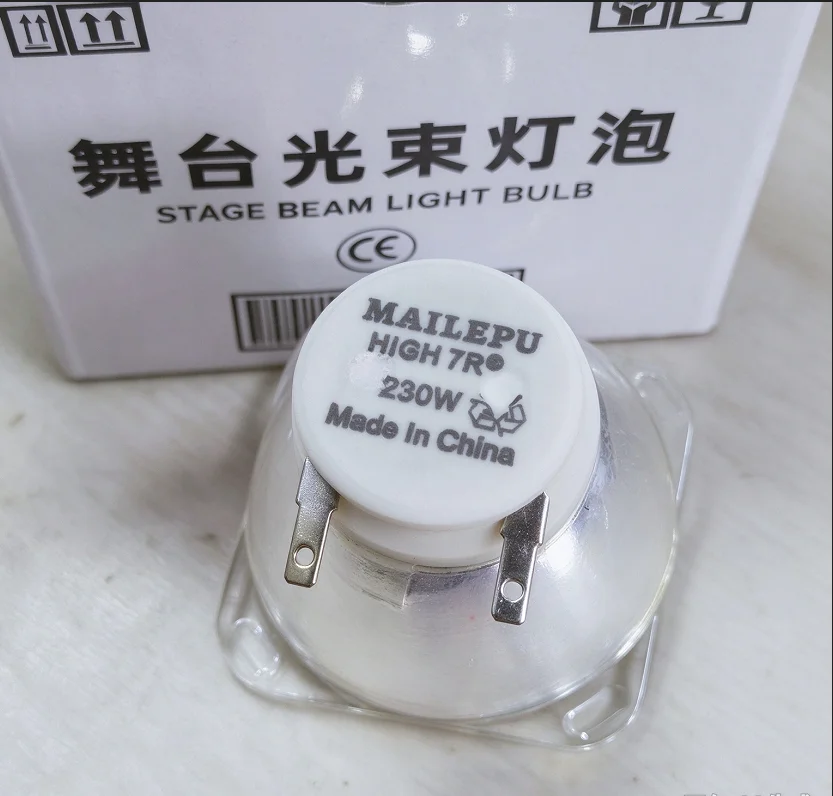 新しい互換性のある交換用光源、mailepu-msd-7r-230w、可動式ビームスポットライト用ステージ電球。