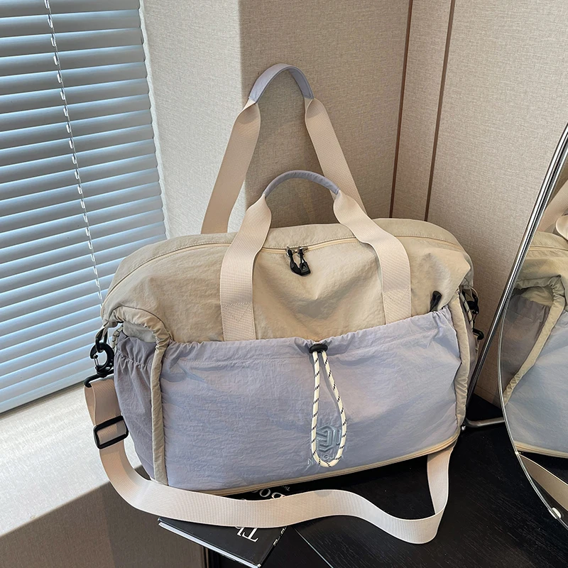 

Large Capaci ort Trip Bag Women's Lightweight Busin Travel Lage Bag Single oulder Bag Sports Fitn Handbag