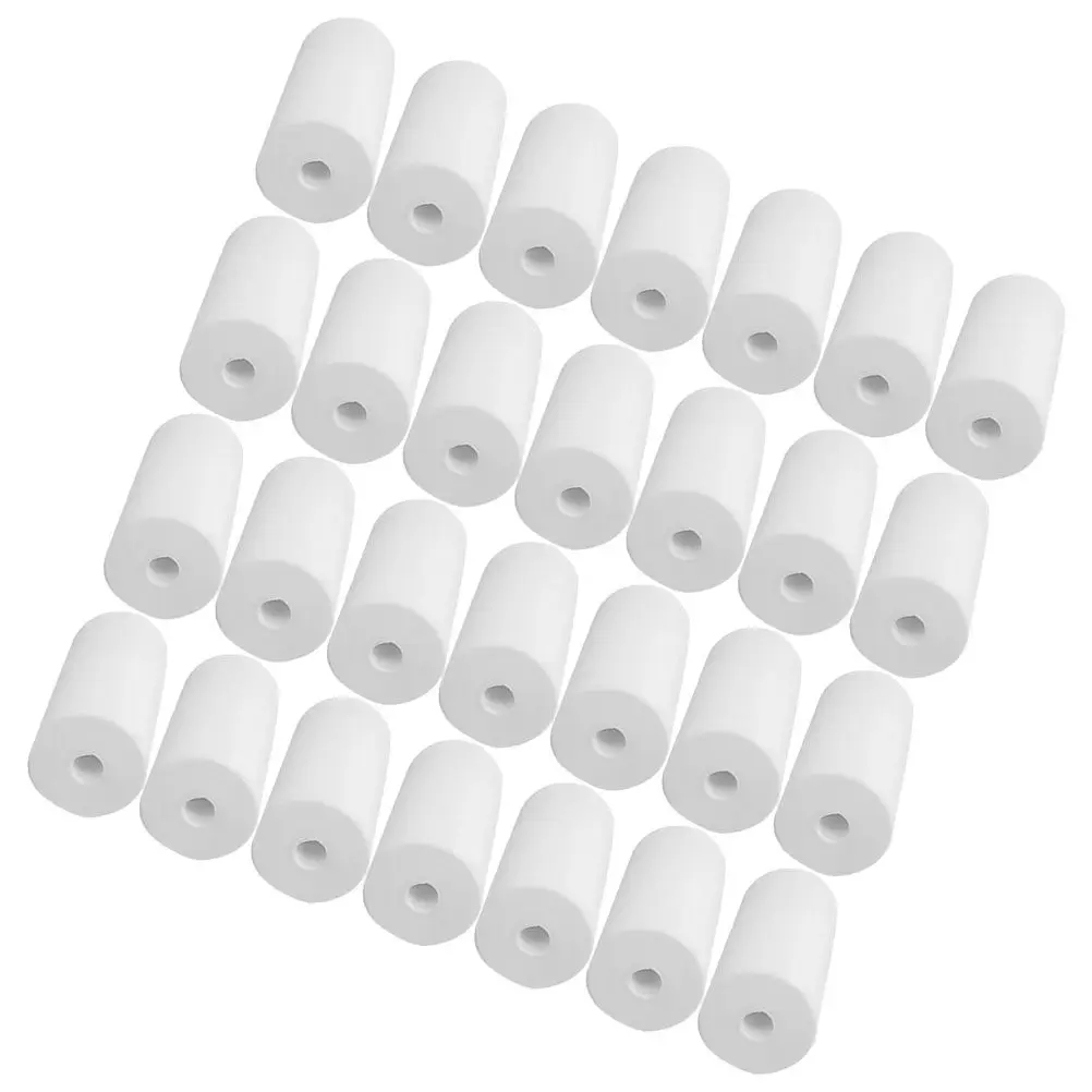 40 rolos de papel térmico para máquina pos, terminal de cartão de crédito, papel de recibo multiuso, superfície plana e lisa, de longa duração