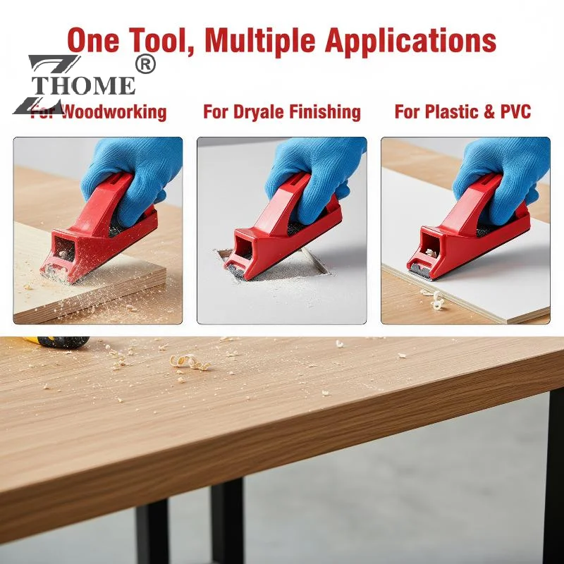 Gypsum Board Planing File Wallboard Rasp Trimmer Abrasive Plasterboard Planer For Drywall Edge Finishing Construction