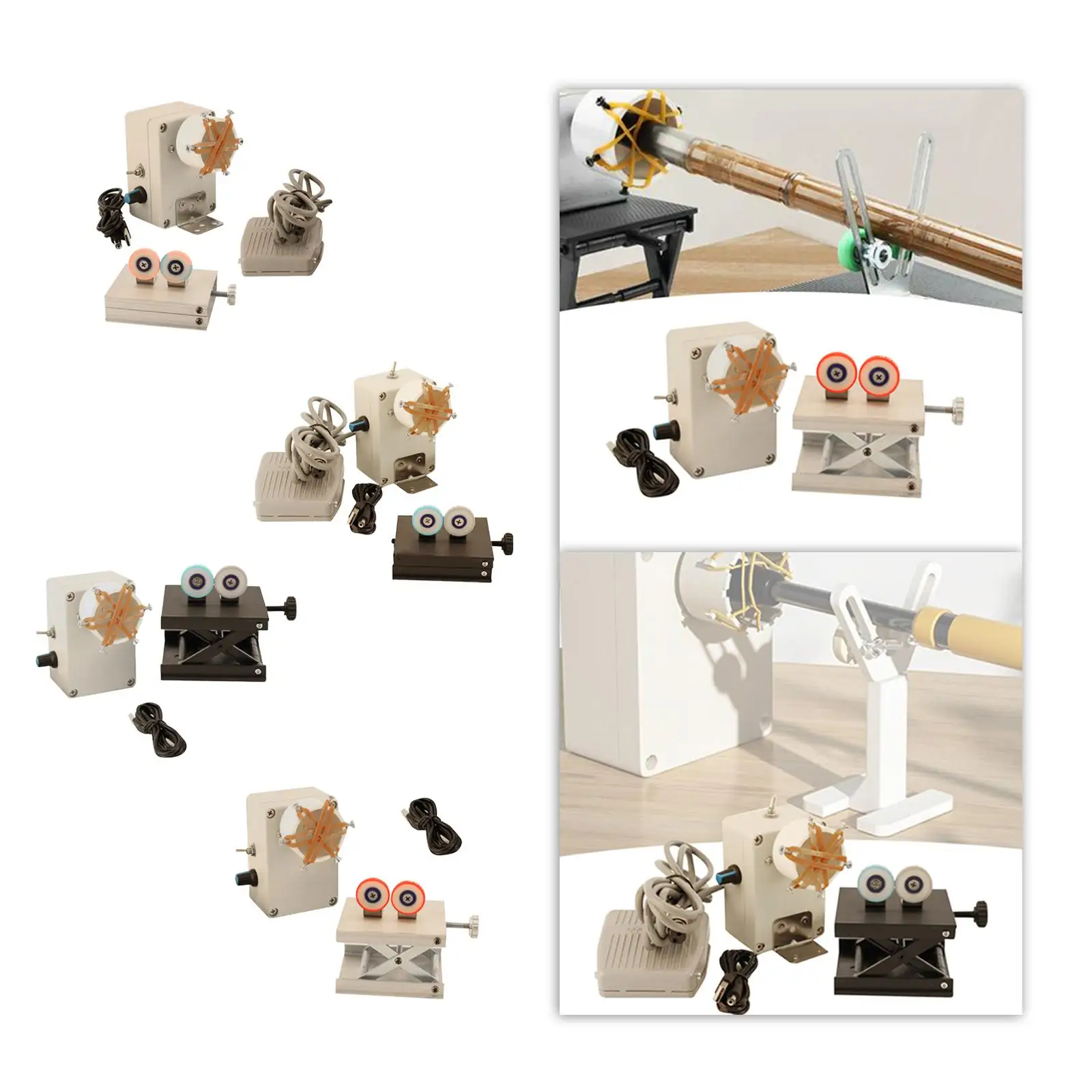 

DIY намоточная машина, рыболовные инструменты, портативный профессиональный инструмент для строительства удочки с обернутой проволокой, комплект для ремонта удочки, оборудование