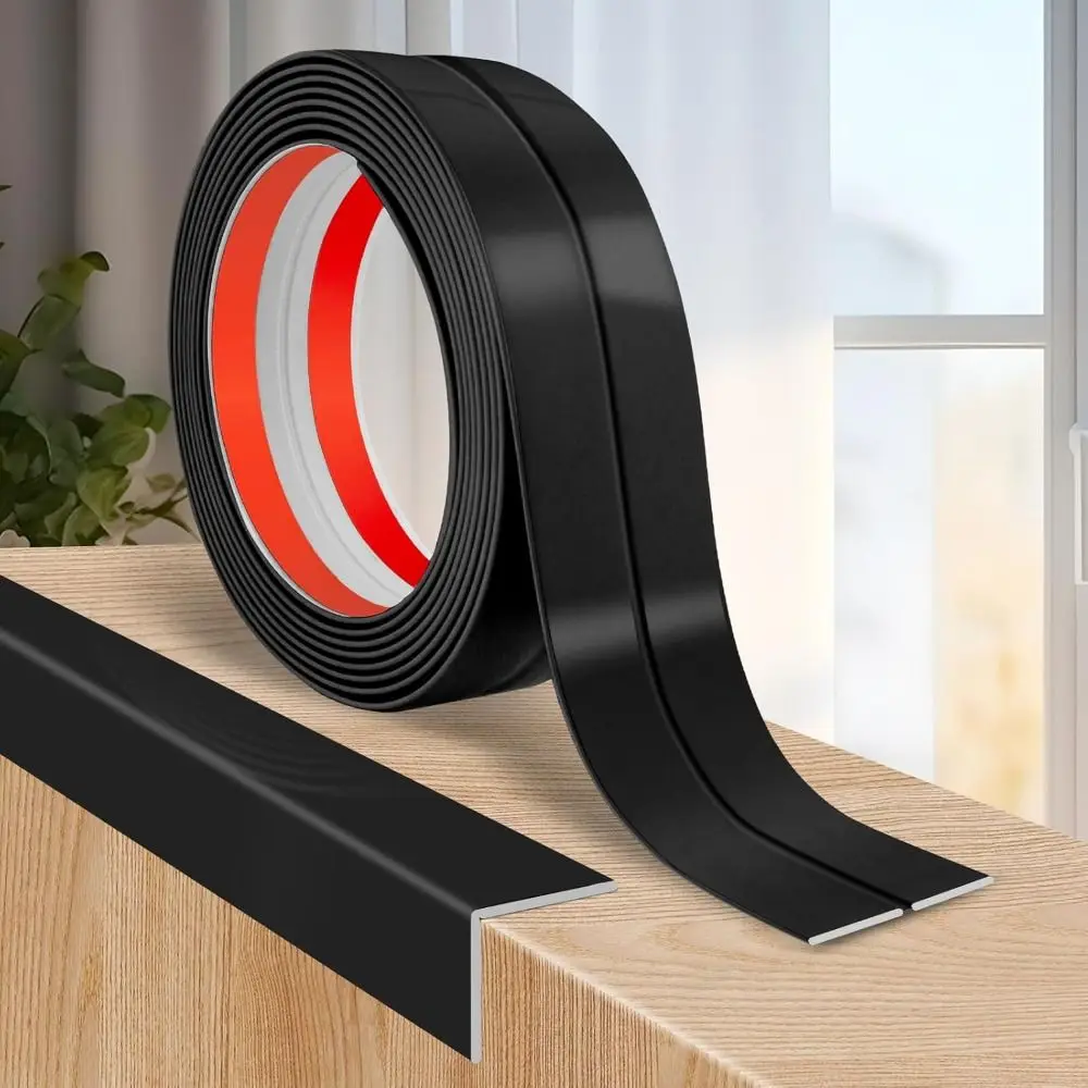 

Inside Outside Corner Trim Moulding Flexible Wall Corner Protector Self Adhesive Edge Guards Caulk Strip Floor Transition Strip