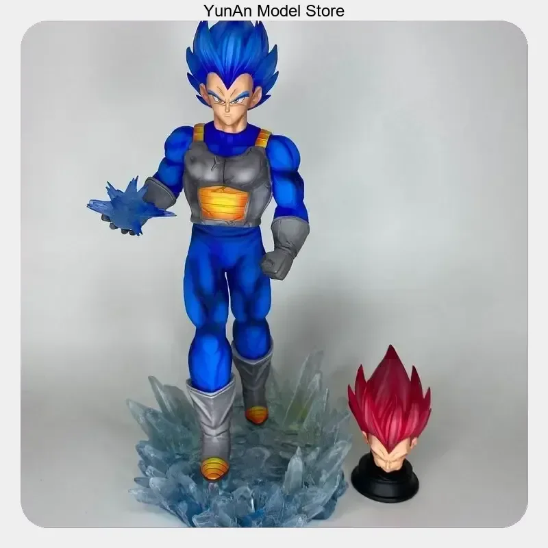 

Dragon Ball JT Super Saiyan Blue Vegeta Standing Pose Anime Figure Desktop Decoration Gift
