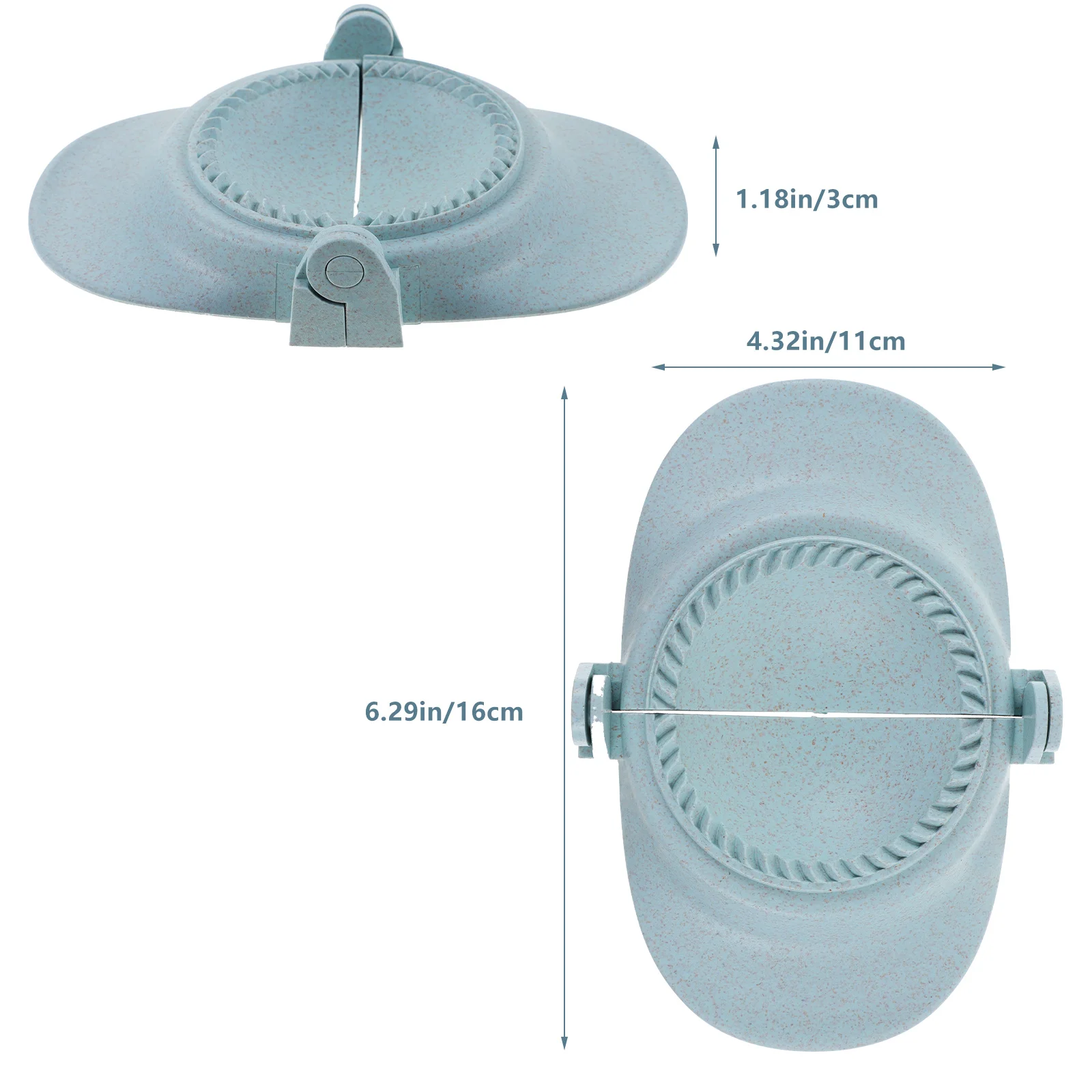 

Dumpling Maker Kitchen Gadgets PP Material Mold Baking Accessories Ravioli Press Tool Practical Beautiful Easy Saves