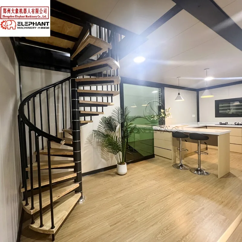 Customized 2026 20ft 40ft Container House With Toilet Kitchen Prefab Turnkey Home Ready Made Mobile Living House