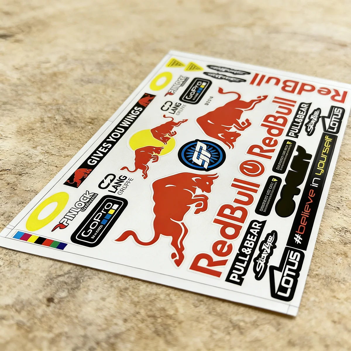 Waterproof Red Bull…