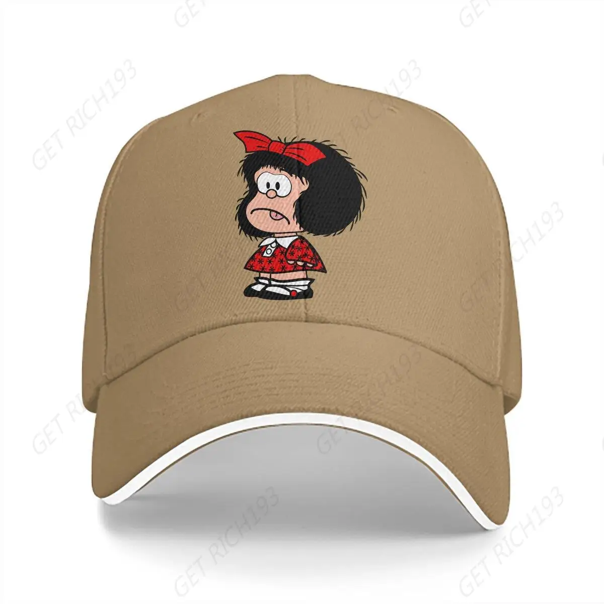 

Summer Cap Sun Visor Quino Classic 2 Hip Hop Caps Mafalda Cartoon Cowboy Hat Peaked Hats