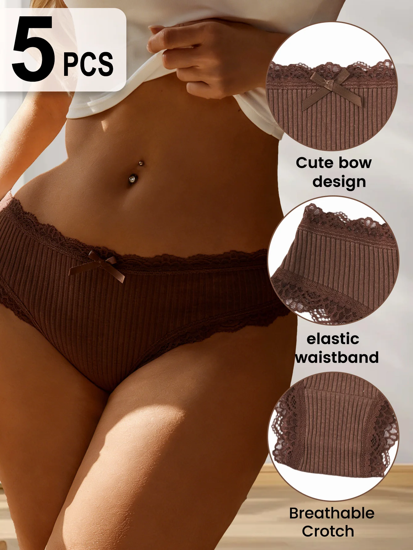 مجموعة من 5 قطع سراويل داخلية - مراجعة Multi Pack Underwear وسعره