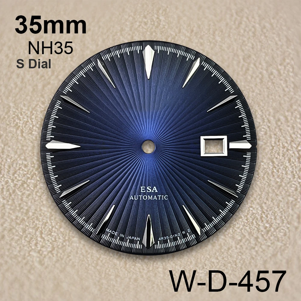 35 มม.S โลโก้ค็อกเทล Dial Fit NH35 ญี่ปุ่นสีแดงคุณภาพสูง Dial นาฬิกาการปรับเปลี่ยนอุปกรณ์เสริม