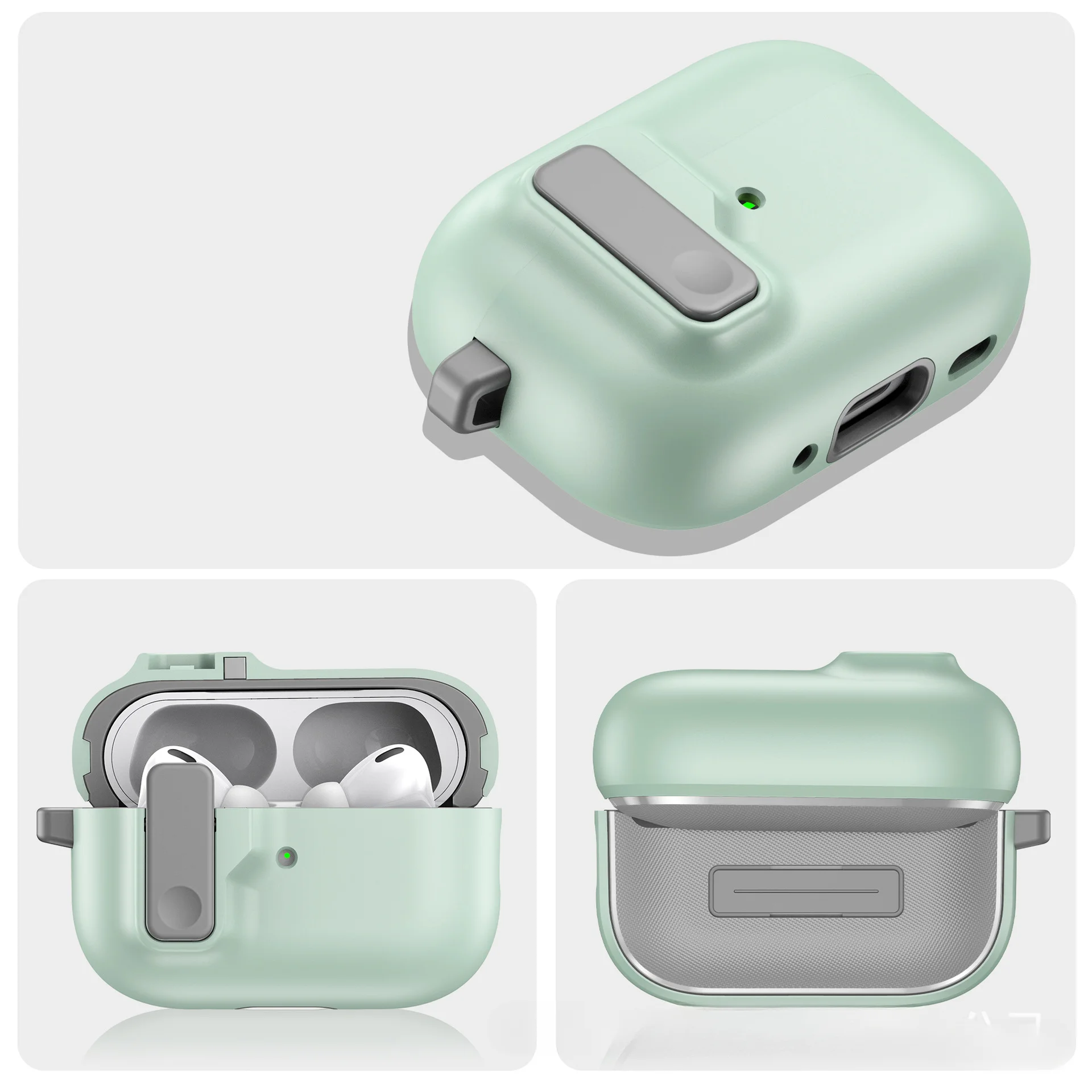 2024 new For Airpods Pro 2nd Gen Case Carbon Fibre Luxury Case Airpods Pro Airpod 3 Earphone Case Shockproof Cover for Airpods